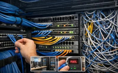 Structured Cabling Explained: Why Your Office Network Is Only as Good as Your Wiring